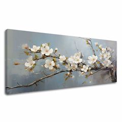 E-shop Kvetinový svet na plátne Oáza pokoja a radosti 60x120 cm