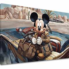 E-shop Obraz na plátne - Štýlový Mickey Mouse