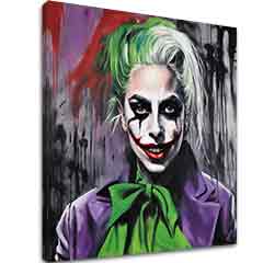 E-shop Obraz na plátne - Joker Lady | rôzne rozmery