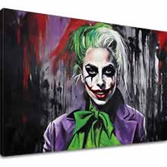 E-shop Obraz na plátne - Joker Poker Face | rôzne rozmery