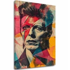 E-shop David Bowie obraz na plátne - Rebel s dušou umelca