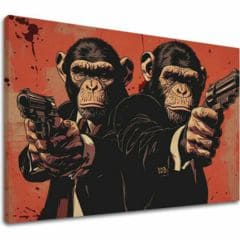 E-shop Monkey Gang - Obraz pre odvážny interiér