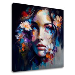 E-shop Dizajnová dekorácia na plátne Nebo v očiach Zľava 30 % 70x70 cm