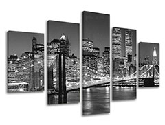 E-shop Obraz na stenu MESTO Zľava 60 % 100x80 cm