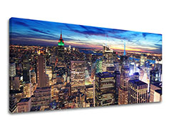 E-shop Obraz na stenu PANORÁMA MESTO Zľava 60 % 50x100 cm