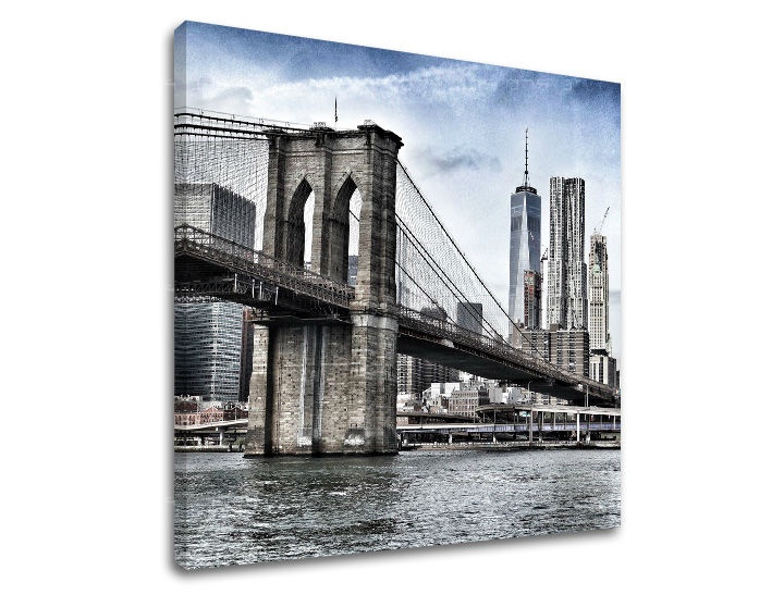 E-shop Obraz na stenu MESTO / NEW YORK ME115E12 - 60x60 cm