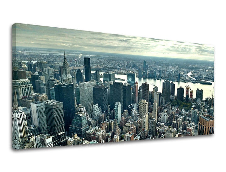 E-shop Obraz na stenu Panoráma MESTO / NEW YORK ME118E13 - 60x120 cm