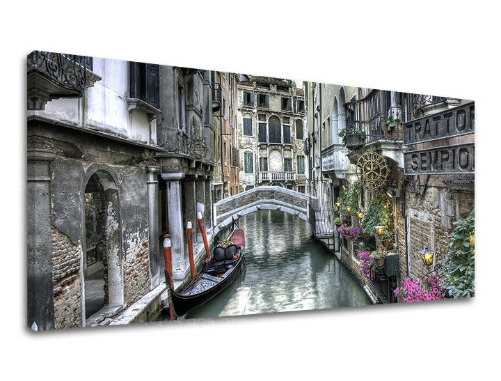 E-shop Obraz na stenu PANORÁMA MESTO ME130E13 - 30x60 cm