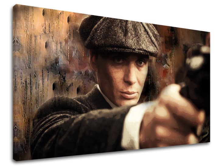 Levně Mafiánský obraz Peaky Blinders 80x160 cm