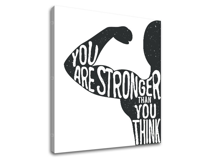 E-shop Motivačný obraz na stenu You are stronger