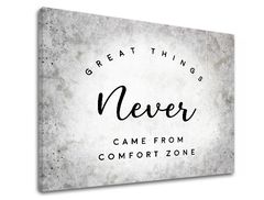 E-shop Motivačný obraz na stenu Great things 60x90 cm