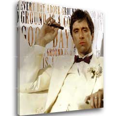 E-shop Scarface obraz na plátne Every day above ground is a good day
