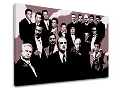 E-shop Najväčší mafiáni na plátne The Mafia family Zľava 60 % 150x100 cm