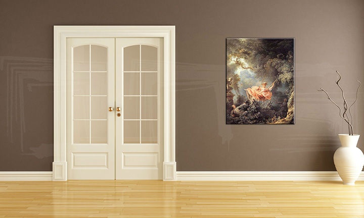 E-shop Obraz na plátne HOJDAČKA – Jean-Honoré Fragonard  REP035