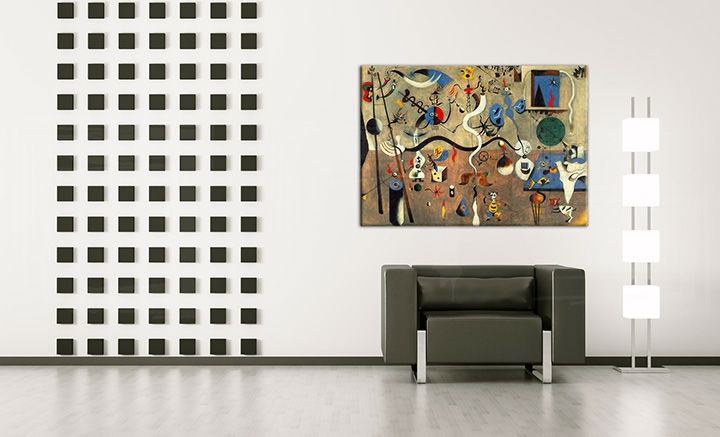 E-shop Obraz na plátne CARNIVAL OF HARLEQUIN – Joan Miro REP071