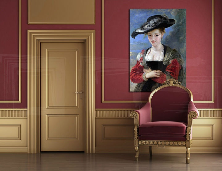 E-shop Obraz na plátne LE CHAPEAU DE PAILLE – Peter Paul Rubens