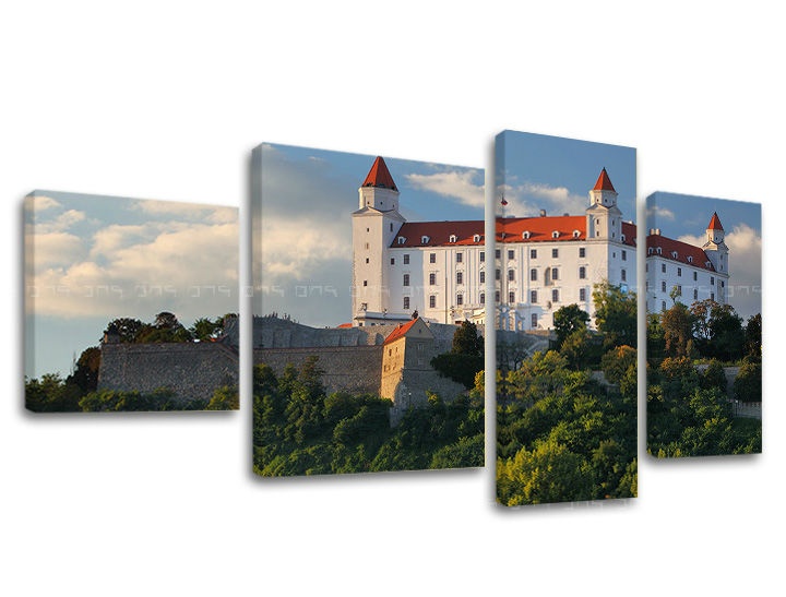 E-shop Obraz na plátne 4 dielny SLOVENSKO SK003E40
