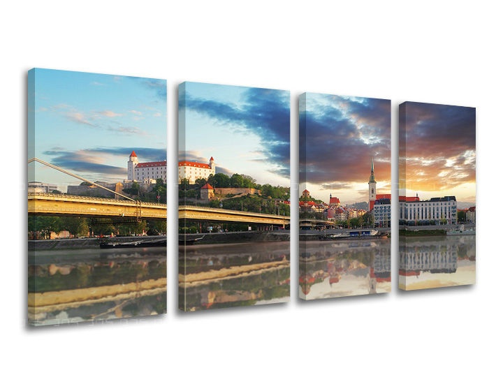 E-shop Obraz na stenu 4 dielny SLOVENSKO SK021E41