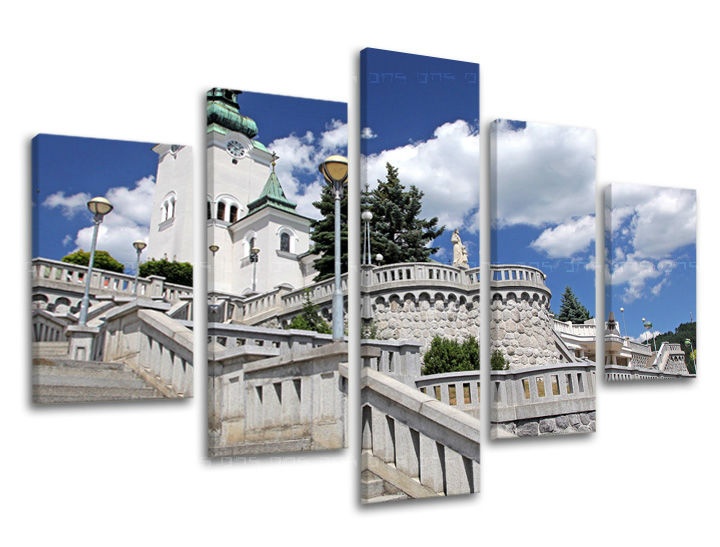 E-shop Obraz na stenu 5 dielny SLOVENSKO SK024E50