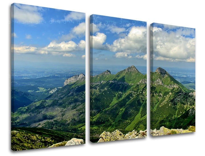 Levně 3dílný nástěnný obraz SLOVAKIA / TATRY SK033E30