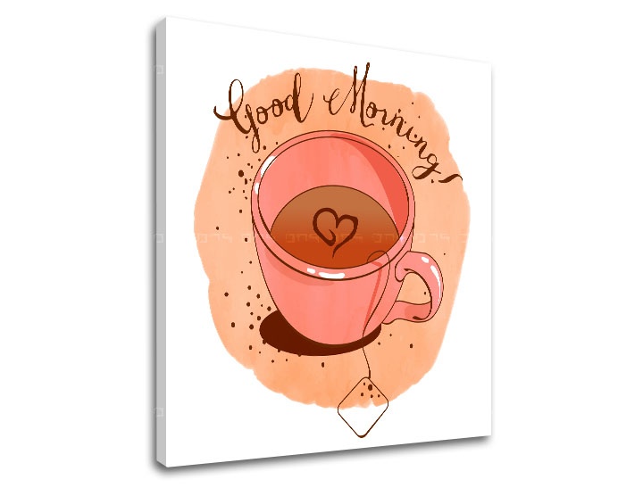 E-shop Obraz na stenu s textom Good morning