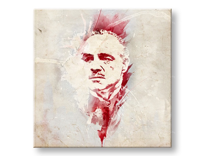 E-shop Obraz na stenu Godfather Marlon Brando - AQUArt / Tom Loris 006AA1