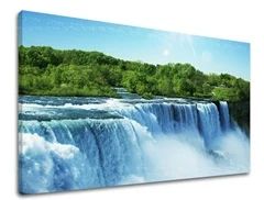 Levně Nástěnná malba VODOPÁDY Sleva 60% 100X150 cm