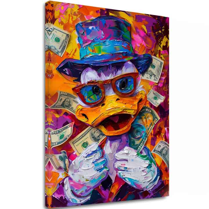 E-shop Obraz Money Duck | Talianske plátno