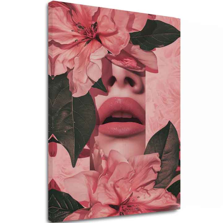 E-shop Obraz Floral Lips | Talianske plátno