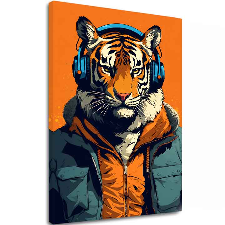 E-shop Obraz Tiger Vibes | Talianske plátno