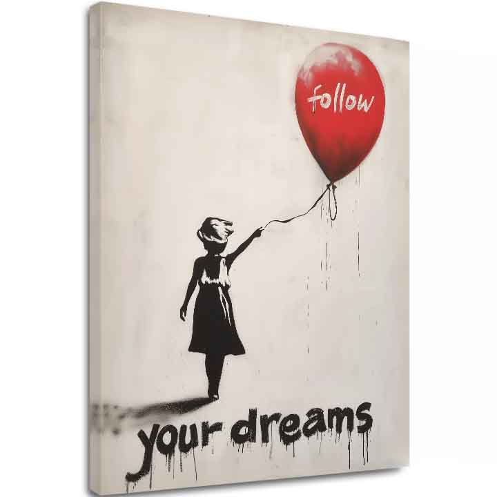 E-shop Obraz Follow Your Dreams | Talianske plátno
