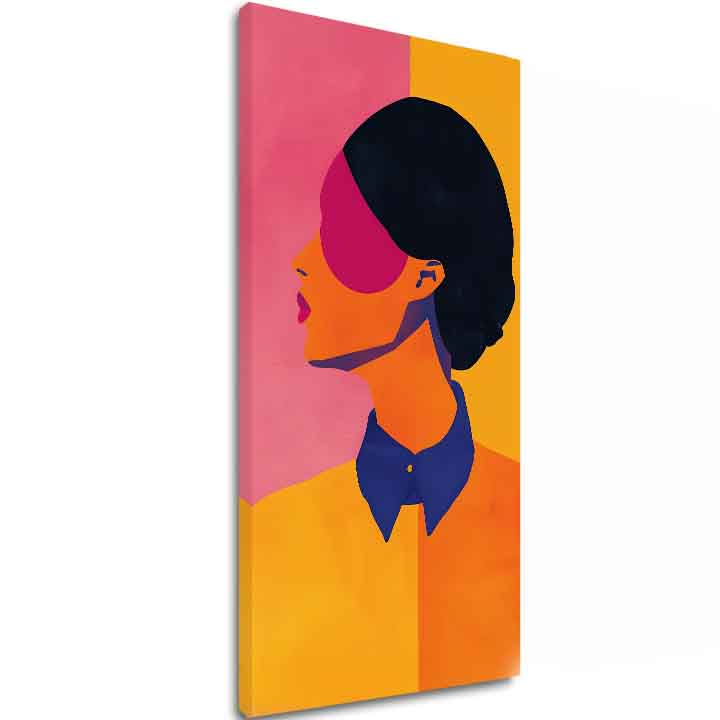 E-shop Obraz Vibrant Silhouette | Talianske plátno