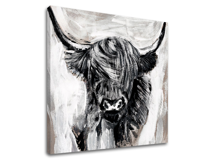 E-shop Obraz na plátne BÝK 001 60x60 cm