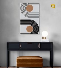 E-shop Obraz na plátne ABSTRAKTNÉ ČIARY 002 50x80 cm