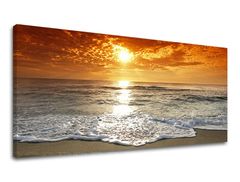 E-shop Obraz na stenu PANORÁMA ZÁPAD SLNKA 40x80 cm