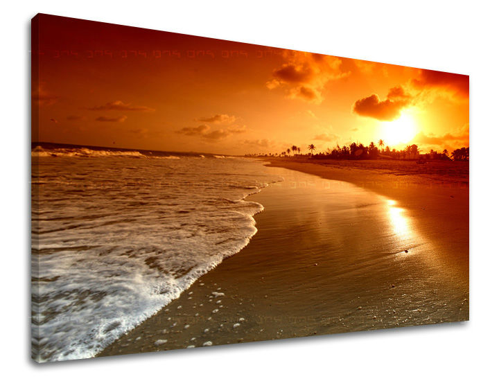 E-shop Obraz na stenu ZÁPAD SLNKA 80x120 cm