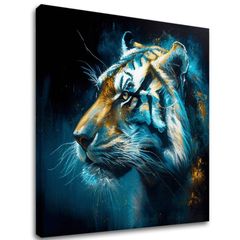 E-shop Dekoratívna maľba na plátne - PREMIUM ART - Tiger's Mighty Spirit