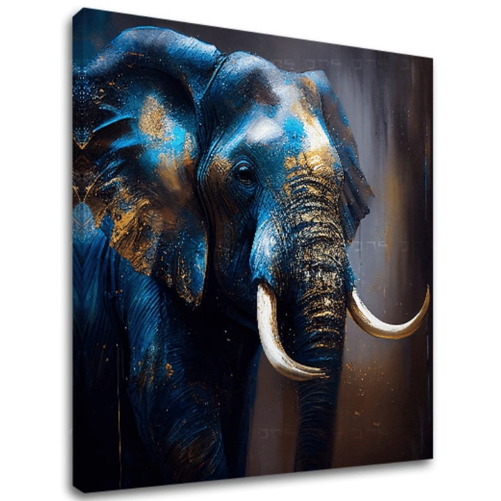 E-shop Dekoratívna maľba na plátne - PREMIUM ART - Graceful Giant of Savannah 80x80 cm