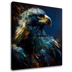 E-shop Dekoratívna maľba na plátne - PREMIUM ART - Wilderness's Fearless Hunter