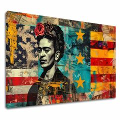 E-shop Obraz Frida Kahlo - Kultúrny odkaz | 100% originál domaľovaný akrylom