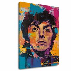 E-shop Obraz Paul McCartney - Beatlesovský génius | 100% originál domaľovaný akrylom