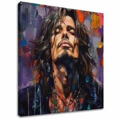 E-shop Obraz Chris Cornell - Hlas grunge scény | 100% originál domaľovaný akrylom