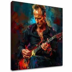 E-shop Obraz Sting - Kráľ Grammy | 100% originál domaľovaný akrylom