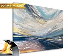 E-shop Obrazy na plátne - PREMIUM ART – V oblakoch Zľava 30 % 80x60 cm