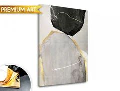 E-shop Obrazy na plátne - PREMIUM ART – Abstrakt Mlynské kamene Zľava 30 % 70x100 cm