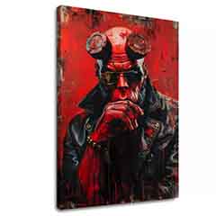 E-shop Obraz Hellboy: Pekelný bojovník | Akrylové detaily