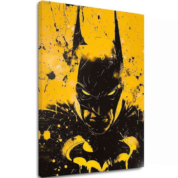 E-shop Obraz Dark Knight na plátne | Maľovaná štruktúra