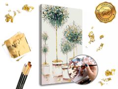 E-shop Maľovanie podľa čísel PREMIUM GOLD – Stromový sad