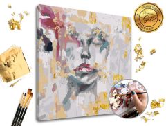 E-shop Maľovanie podľa čísel PREMIUM GOLD – Zabudnutá