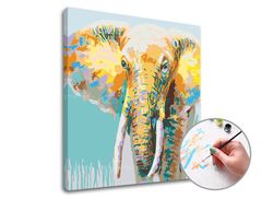 E-shop Maľovanie podľa čísel AFRICAN SLON